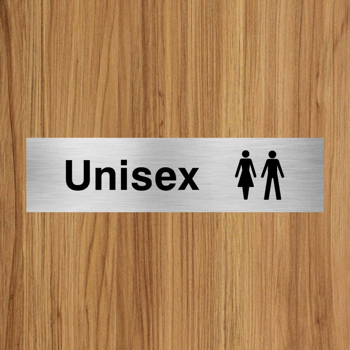 Unisex Toilet Door Sign – Gender Neutral Washroom – The Safety Sheep Store