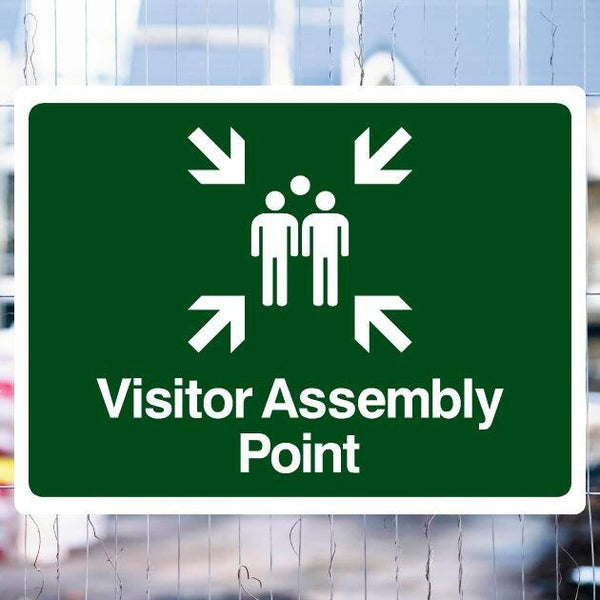 Visitor Assembly Point Sign - The Safety Sheep Store