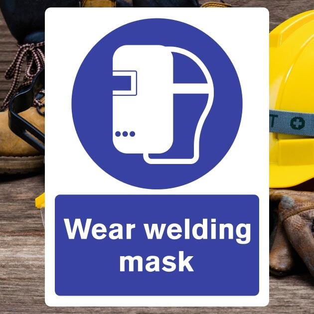 Wear Welding Mask Sign-The Safety Sheep Store