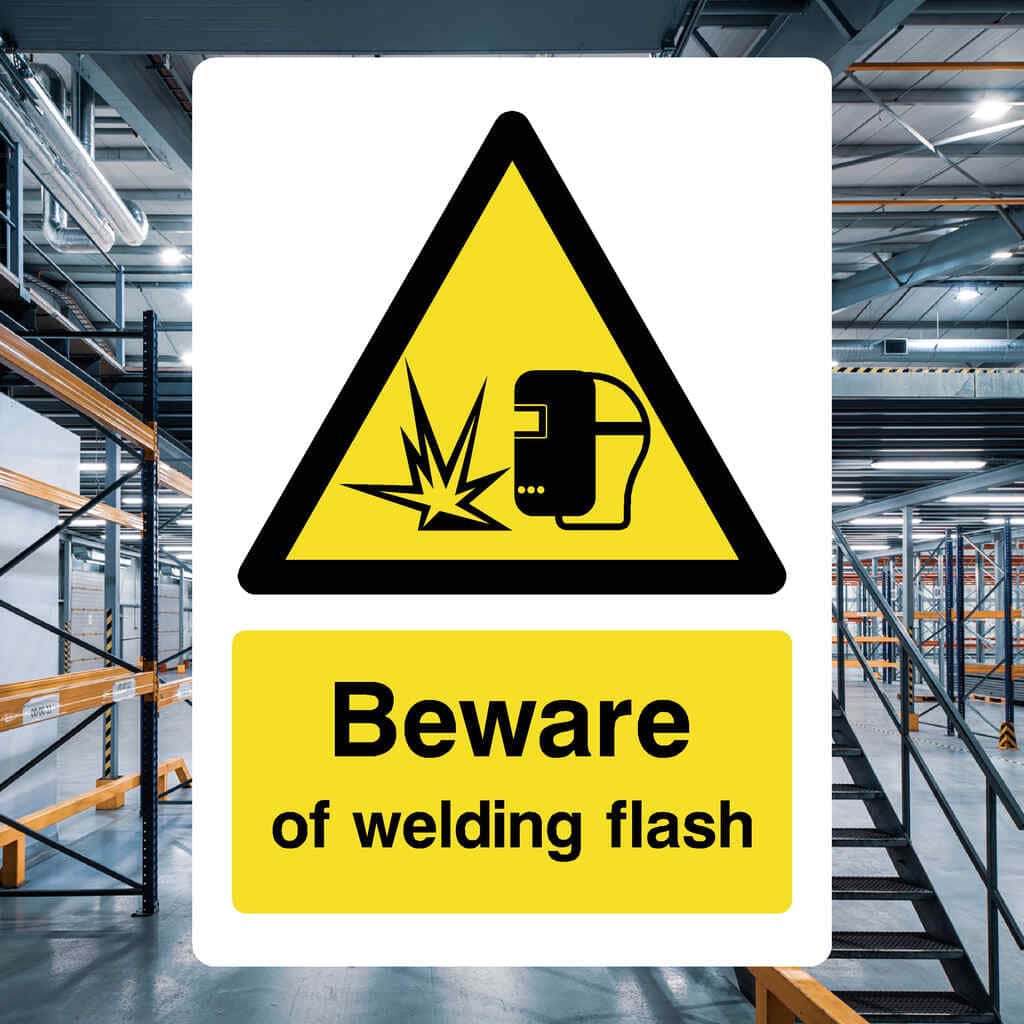 Welding Flash Sign-The Safety Sheep Store
